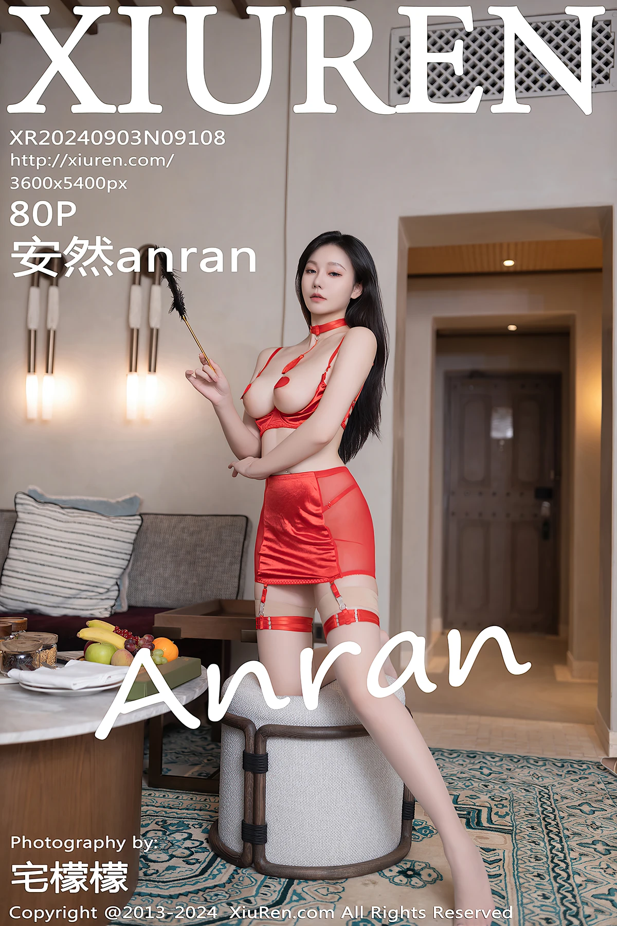 XiuRen秀人网 No.9108 安然anran